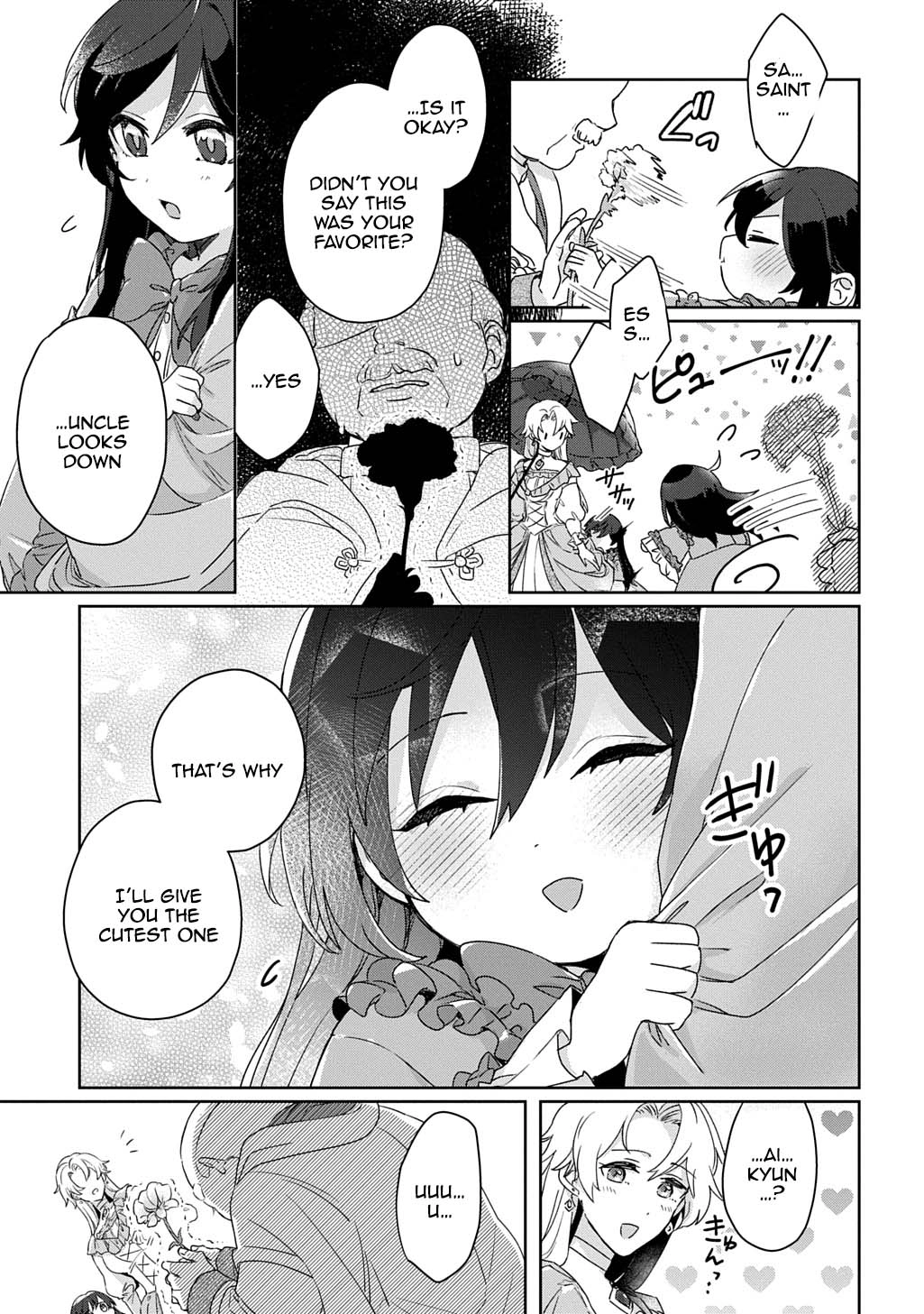 The Saint Is Five, So I'll Just Be the Decorative Queen. Chapter 3 Page 13
